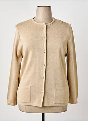 Gilet manches longues beige I.ODENA femme