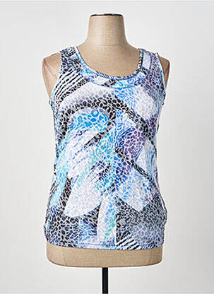 Débardeur bleu BARBARA LEBEK femme