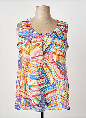 Top bleu GUY DUBOUIS femme