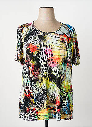 T-shirt noir GUY DUBOUIS femme