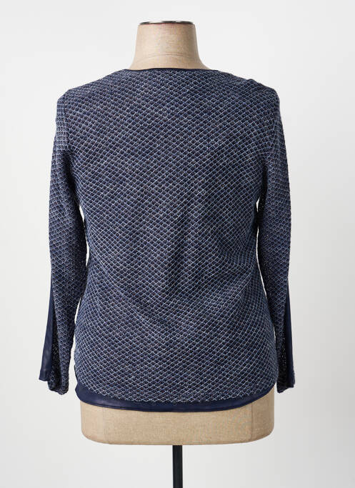 Top stretch manches longues bleu MERI & ESCA femme