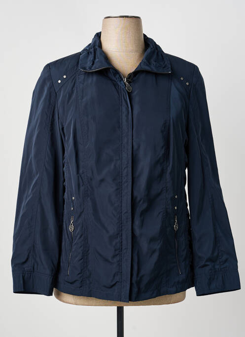 Coupe-vent poches sans capuche bleu BARBARA LEBEK femme