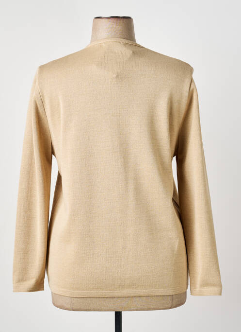 Gilet manches longues beige I.ODENA femme