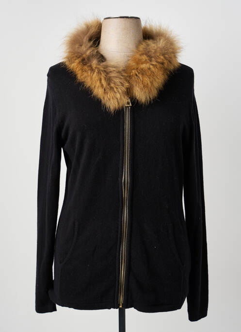 Gilet manches longues noir ANANKE femme