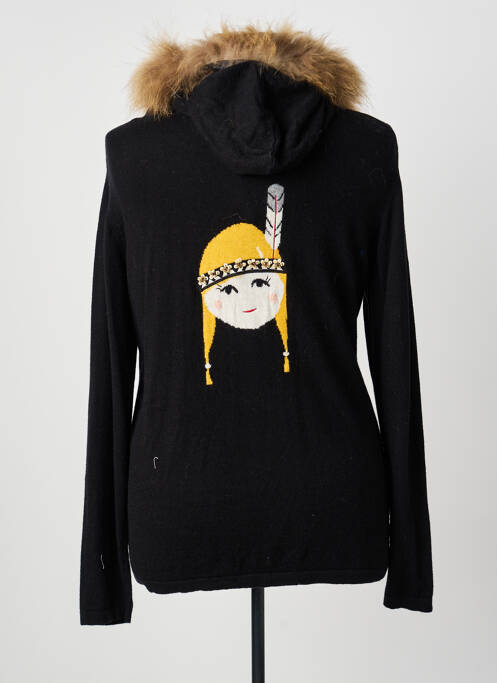 Gilet manches longues noir ANANKE femme