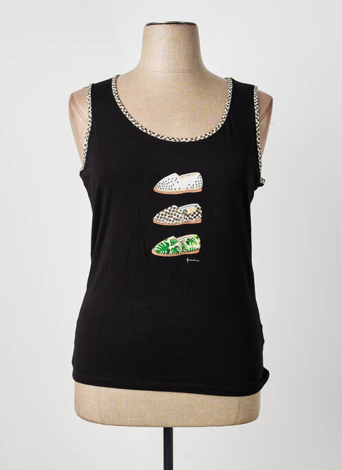 Débardeur noir ANANKE femme
