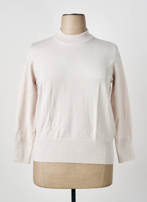 Pull stretch manches 3/4 beige RABE femme
