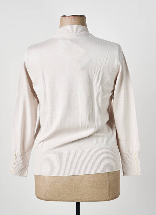 Pull stretch manches 3/4 beige RABE femme