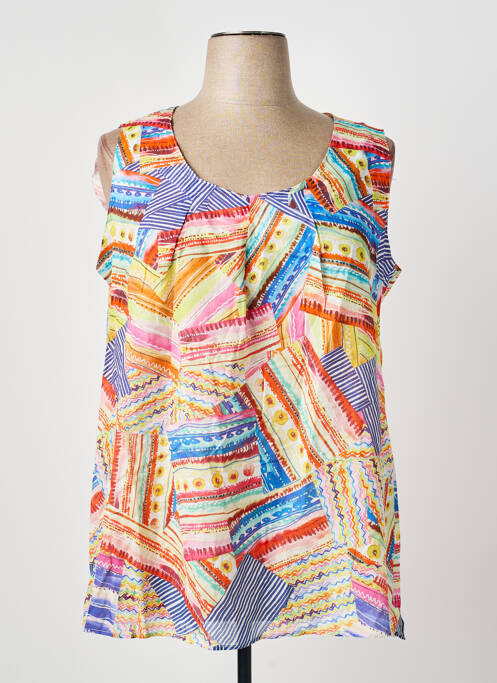 Top bleu GUY DUBOUIS femme