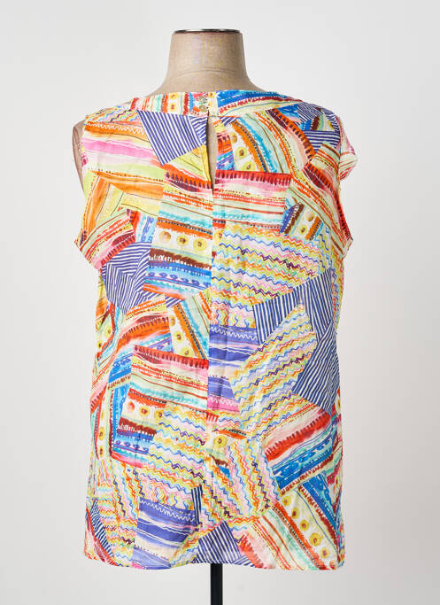 Top bleu GUY DUBOUIS femme