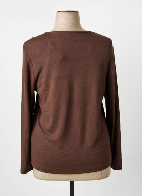 Top marron BARBARA LEBEK femme