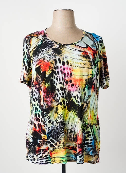 T-shirt noir GUY DUBOUIS femme