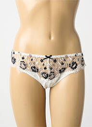 Culotte tissage satiné beige AUBADE femme