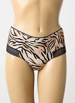 Shorty tissage satiné beige ANTIGEL femme