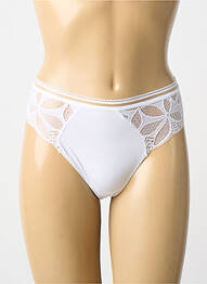 Culotte tissage satiné blanc ANTIGEL femme