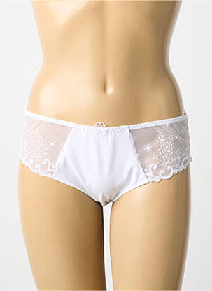 Culotte tissage satiné blanc SIMONE PERELE femme