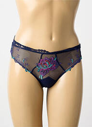 Culotte broderie dentelle de calais bleu LISE CHARMEL femme