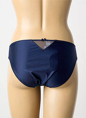 Culotte effet matière satinée bleu LISE CHARMEL femme