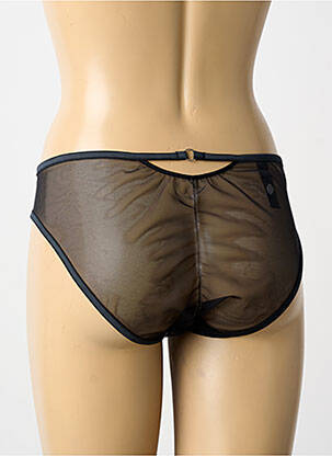 Culotte légère et transparente noir IMPLICITE femme