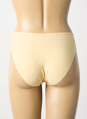 Culotte tissage satiné jaune WACOAL femme