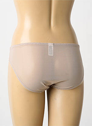Culotte effet matière satinée beige WACOAL femme
