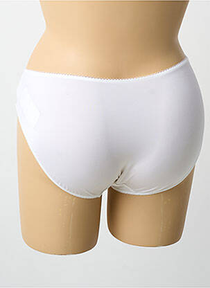 Culotte tissage satiné blanc ELOMI femme