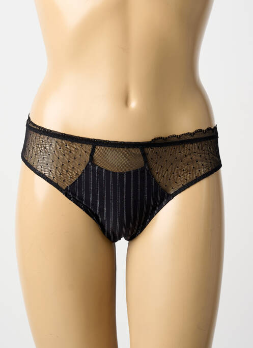 Culotte effet matière satinée noir ANTIGEL femme
