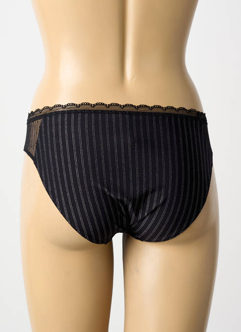Culotte effet matière satinée noir ANTIGEL femme