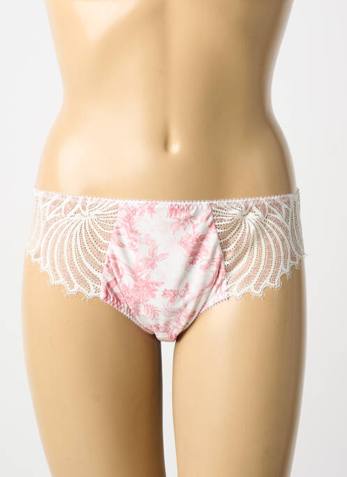 Culotte tissage satiné rose ANTIGEL femme