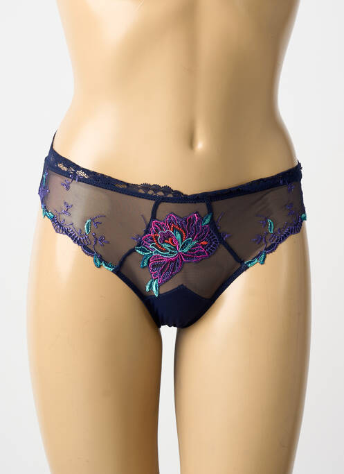 Culotte broderie dentelle de calais bleu LISE CHARMEL femme