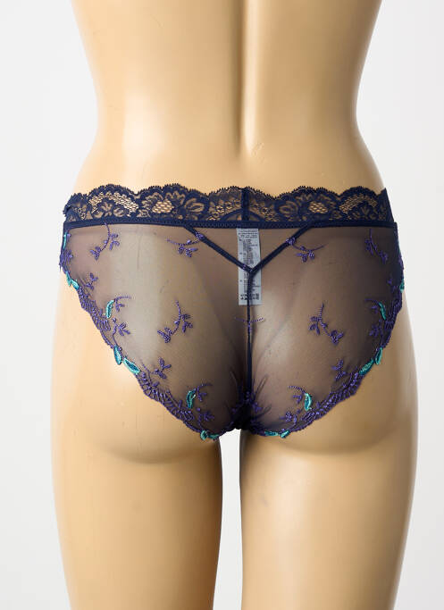 Culotte broderie dentelle de calais bleu LISE CHARMEL femme