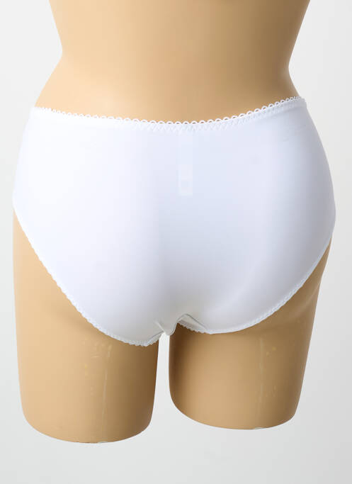Culotte tissage satiné blanc PIEGE femme