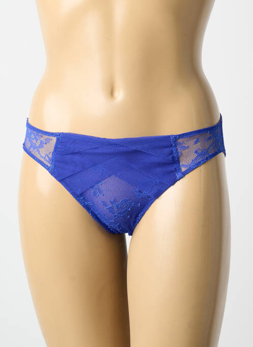 Culotte légère et transparente bleu CHANTAL THOMASS femme