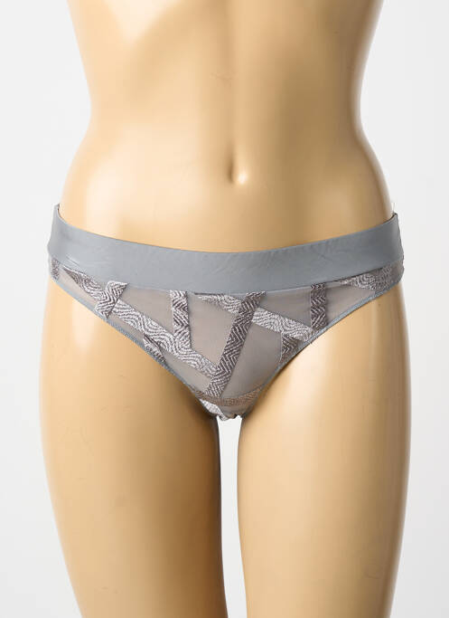 Culotte gris LOUISA BRACQ femme