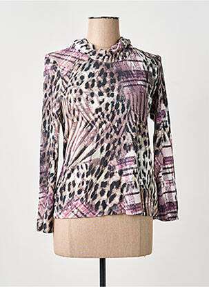 T-shirt manches longues manches longues violet BARBARA LEBEK femme