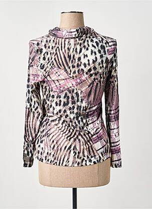 T-shirt manches longues manches longues violet BARBARA LEBEK femme