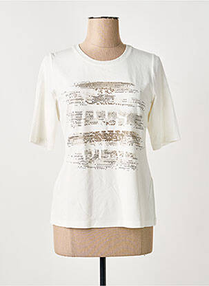 T-shirt stretch manches courtes blanc RABE femme