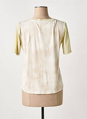 T-shirt imprimé fantaisie manches courtes vert RABE femme
