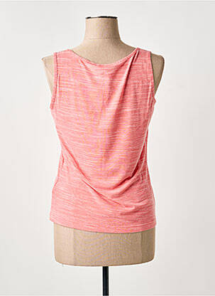 Débardeur stretch sans manche rose BARBARA LEBEK femme