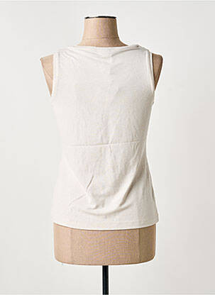 Débardeur stretch sans manche beige RABE femme