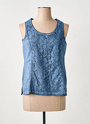 Top sans manche sans manche bleu MERI & ESCA femme