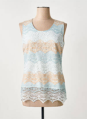 Top bleu GREGORY PAT femme