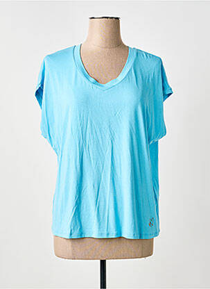 T-shirt bleu BARBARA LEBEK femme
