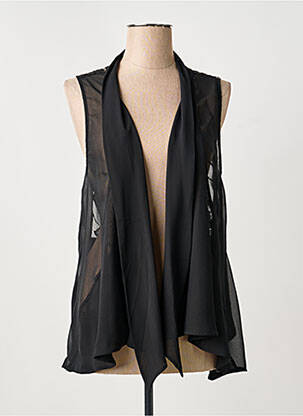 Veste casual coupe droite noir FUEGOLITA femme