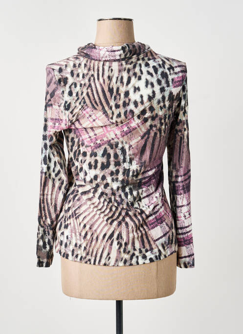 T-shirt manches longues manches longues violet BARBARA LEBEK femme