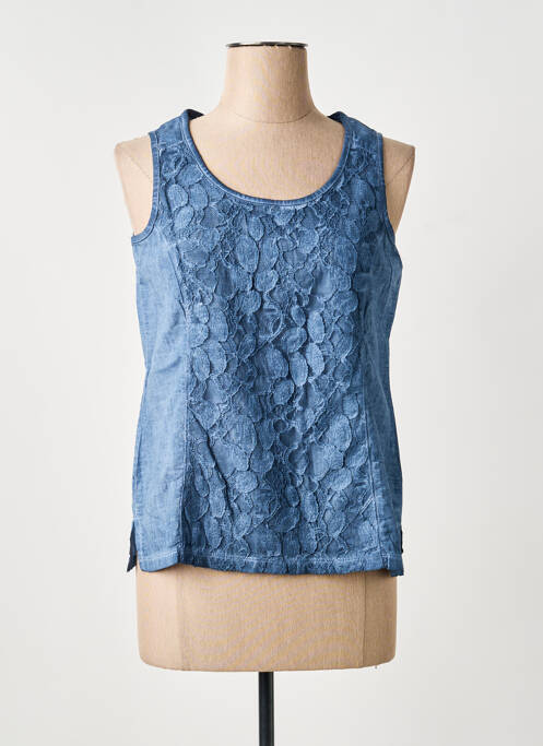 Top sans manche sans manche bleu MERI & ESCA femme