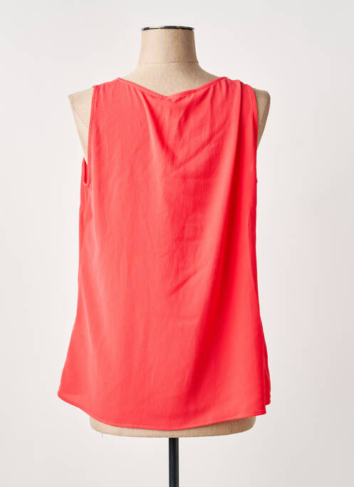 Top sans manche sans manche rouge ANDAMIO femme
