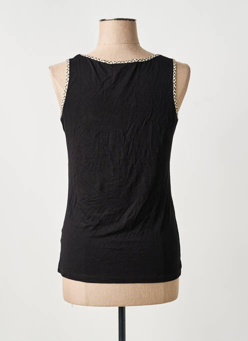Débardeur stretch sans manche noir ANANKE femme