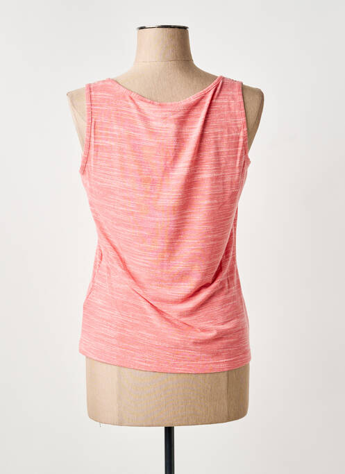 Débardeur stretch sans manche rose BARBARA LEBEK femme