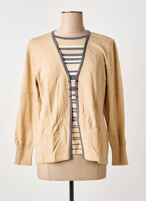 Pull marron RABE femme